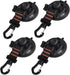 REDCAMP Heavy Duty Suction Cup Anchor with Securing Hook Tie Down, Removable Camping Tarp Accessory