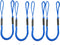 Jranter Bungee Dock Lines - 4 Feet Bungee Shock Cords for Boat, PWC, Jet Ski, Kayak, Canoe (4 Packs)