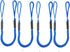 Jranter Bungee Dock Lines - 4 Feet Bungee Shock Cords for Boat, PWC, Jet Ski, Kayak, Canoe (4 Packs)