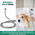Dog Shower Attachment - Pet Washing Shower Sprayer with Stainless Steel Hose & Diverter Valve, 3-in-1 Handheld Shower