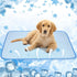 ULIGOTA Dog Cooling Mat, Breathable Washable Pet Cooling Pad for Crate, Kennel, Sofa with Non-Slip Bottom