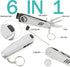 Wolfman Golf Accessories Set with Hi-End Case, Golf Balls, Rangefinder, Tees, Brush, Divot Knife, Scorer