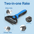 4 PCS Pet Grooming Brush Kit - Dog Brush for Shedding, Deshedding Dog Brush, Flea Comb, Stainless Steel Pet Comb