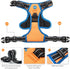 PHOEPET 2019 No Pull Dog Harness for Small Dogs, Reflective Adjustable Vest with Handle, Orange (S)