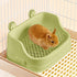 Rabbit Litter Box, Small Animals Litter Tray for Cage Detachable Bedding Litter