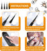 Opdent Dogs,5 3 Dog Plaque and Tartar Remover - Dog Tooth Brushing Kit Electric Toothbrush for Adjustable Mode