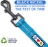 Pawtitas 6 FT Recycled Dog Leash with Reflective Stitched Thread, Small Reflective Dog Leash, Teal