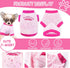 Kallfir's 4 Pieces Dog Clothes for Small Dogs, Summer Spring Shirts, Cute Soft Chihuahua Yorkie T-Shirt, X-Small