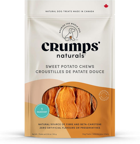 Crumps Naturals Sweet Potato Chews - 612g/21.6oz
