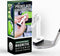 Magnetic Golf Club Brush, Detachable Groove Cleaner with Premium Nylon Bristles for Golf Accessories