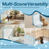Ysoritha 15 (Clear-15 Puppy Potty Pad Wall Holder Clips, Pcs Dog Pee Pad Wall Holder Prevents Male Dog Leg-Lifting
