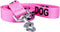 Native Pup Service Dog Leash - Blind, Deaf Alert Accessories (Pink Service)