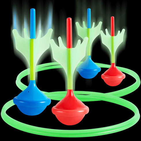 JOYIN Lawn Darts Game Set for Kids and Adults - Glow in