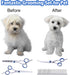 Dog Grooming Scissors with Safety Round Tips - 5 in 1 Grooming Scissors Kit, 4CR Stainless Steel Shears