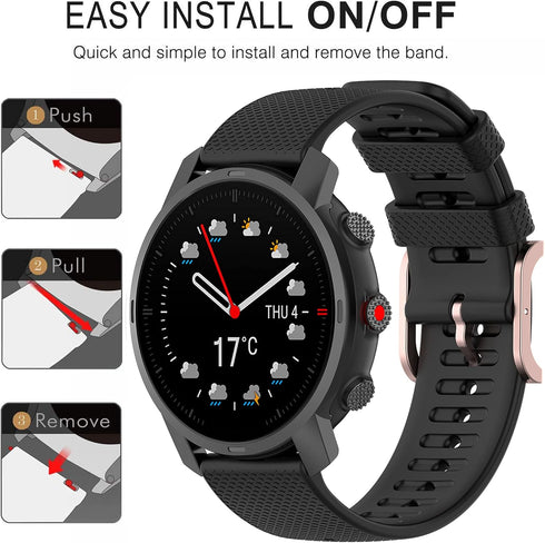 Quick Release Band Replacement for Polar Vantage M2/Vantage M/Vantage V3/Grit X/Grit X Pro - Polar Vantage M2