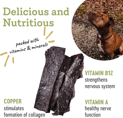 100% 4oz -2 Pack Farm Hounds - Beef Liver - Premium Natural Beef Liver Jerky For Dogs - Made From Humanely Raised