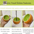 Ceramic Hamster Bowl, Small Animal Food Dish for Guinea Pig, Rabbit, Gerbil, Chinchilla, Hedgehog, Sugar Glider, Rat (2