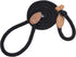 Mile High Life Heavy Duty Slip Leads for Dogs: 4 Feet No Pull Dog Training Leash with Leather Tip, Black Rope Lead