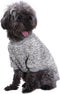 Jecikelon Dog Clothes, Soft Winter Sweater for Small Dogs, Warm Outfit for Puppies XXS XS Cat Apparel (Small, Grey)