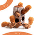 Interactive Plush Squirrel Dog Toy - Hide and Seek Puzzle for Engaging Play