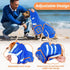 2XL) SlowTon Dog Bathrobe Drying Coat Super Absorbent Microfiber Towel Wrap with Adjustable Collar & Belly Strap, Fast