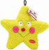 Zanies Smiling Star Dog Toy, Yellow Star, 7.5"