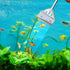 Kirecoo 25.6" Algae Scraper for Glass Aquariums, Stainless Steel Cleaner with 10 Blades, Fish Tank Accessories