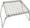 TreGoo Camp Grill with Foldable Legs - 304 Stainless Steel Grill Grate for Gas Stove, Ultralight Mini Campfire Stand,