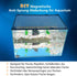 DIY Magnetic Fish Tank lid Cover Protective net 37''X18'' Keep Fish from Jumping Out Prevent Fish, Reptiles, Turtles, etc., from Escaping…