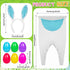 22 Set Pcs Granny Pant Yard Game Easter Game Giant Bunny Pant Easter Egg Ear Headband for Family Reunion Gathering Yard