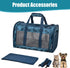 GOOPAWS 19" 11" 11" Soft-Sided Kennel Pet Carrier for Small Dogs, Cats, Puppy, Airline Approved Cat Carriers Dog