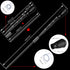 Aquarium Multifunction Dropper Pipette Manual Cleaner Water Changer Cleaning Tool Siphon Dropper Remover 30ml Coral Feeder Waste Cleaner for Fish Tank Aquarium Clean Tool, Black