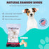 Dog Natural Rawhide Bones, Long Lasting Chews, Knotted Bones 4”-5” (50873)
