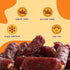 10.6 oz Jungle Calling Soft Beef Sausage Dog Treats, Grain-Free High Protein Tender Beef Jerky, Easy to Chew Training