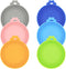 6 Pcs Can Covers, Universal BPA Free Silicone Dog Cat Can Lids, Fit Most Standard Size Cans (6 colors)
