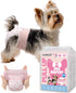 Dono Disposable Pull It Up Female Dog Diapers, 360 Stretchy Waist Puppy