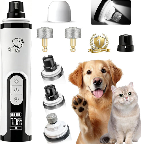 Silent Groom Pro Dog Nail Grinder -Professional Cat & Dog Nail Trimmers