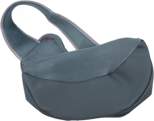 Hands Free Dog and Cat Sling Carrier, Breathable Mesh Safe Pet Papoose Bag for Small Dogs Cats, Travel Puppy Carrier