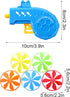 18 5 Sumind Pieces Interactive Cat Fetch Tracking Toys With Colors Flying Propellers for Indoor Pet Kitty Training