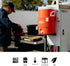 5 Igloo Gallon Portable Sports Cooler Water Beverage Dispenser with Flat Seat Lid, Insulated Beverage Dispenser