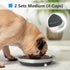 Premium Stainless Steel Dog Bowls, Non-Slip, 2.5 Cups Capacity, Durable and Safe for Pets