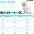 Dog Collar with Buckle, Breathable Nylon Reflective Adjustable Collars for Small, Medium, Large Dogs (Sky Blue/Large)