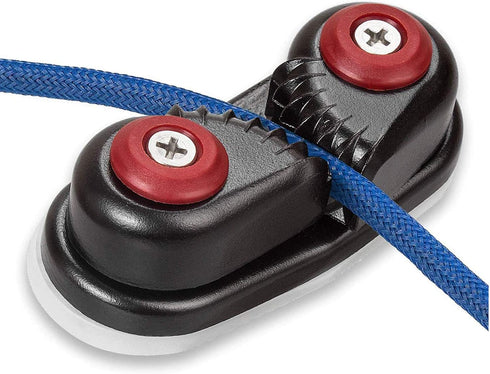 heyous Boat Cleat, Rope Cleat, Fast Entry Cam Cleat for Line Sizes Up to 5/8-Inch, Aluminum Marine Accessories