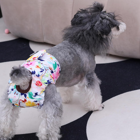 3 Pack CuteBone Dog Diapers Female Washable Small Medium Large Reusable Doggie Diapers Puppy Period Pants for Doggy