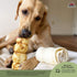 Redbarn All-Natural Large Beef Cheek Rolls for Dogs, Chicken & Carrot Glazed - 4 Pack, Grain-Free Chew Treat
