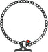 Herm Sprenger Black Stainless Steel Dog Training Collar, Toggle and Round Links, for Small Medium Large Dogs
