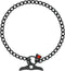 Herm Sprenger Black Stainless Steel Dog Training Collar with Toggle and Round Links - 24in (Neck Size Up to 22in)