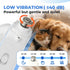 GJKQRJ 2-in-1 Pet Nail Clipper & Grinder Features Dual LED Lights, USB Rechargeable, Low-Noise Electric Grinding