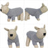 Lovelonglong Dog Pullover Sweatshirt for Small Medium Large Dogs, Gray XL, Autumn Winter T-Shirts