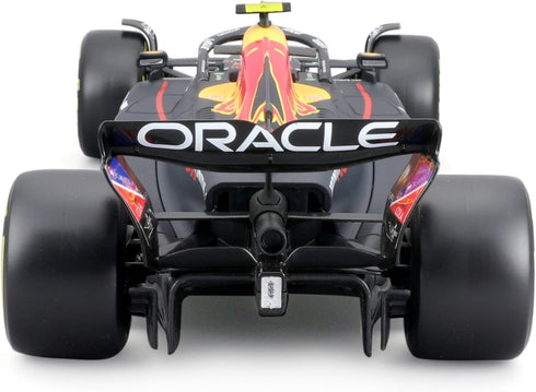 1:18 RB19 (2023) #11 Race Oracle Red Bull Racing with Driver Helmet, Perez